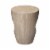 Glitzhome Multi-Functional Faux Concrete Garden Stool and Plant Stand Perspective: back