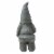 Glitzhome Standing Gnome Garden Statue Perspective: back