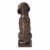 Glitzhome Sitting Dog Decorative Garden Statue Perspective: back