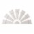 Glitzhome Patriotic Welcome Metal Spinner Wall Sign Perspective: back