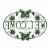 Glitzhome Metal Welcome Word Butterfly and Flowers Wall Decor Perspective: back