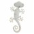 Glitzhome Metal Watermelon Gecko Wall Decor - Multi Perspective: back