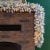 Glitzhome Two Pack 9 Feet Pre-Lit Snow Flocked Christmas Garland, with Warm White Lights Perspective: back