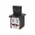 Glitzhome Block Nutcracker Wooden Porch Decor - Red / Black Perspective: back