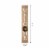 Glitzhome 60 Inch Wooden Welcome Porch Sign with 4 Changeable Wreaths - Natural Wood Perspective: back