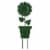 Glitzhome 36 Inch H Metal Inch Welcome to the Garden Inch Sunflower Yardstake Perspective: back