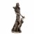 Bronze Finished Tyche Greek Goddess Of Fortune and Prosperity Statue Fortuna Lady Luck Perspective: back