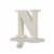 Glitzhome 5.91 Inch Tall Wooden/Metal NOEL Stocking Holder Set Perspective: back