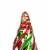 Glitzhome Glass Christmas Tree Table Decoration Perspective: back