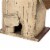 Glitzhome Distressed Wooden Decorative Birdhouse Perspective: back