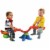 Kids Seesaw 360 Degree Spinning Teeter Totter Bouncer Activity Sporting Play Perspective: back