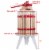 1.6 Gallon Fruit Wine Press Cider Apple Grape Crusher Juice Maker Tool Wood Perspective: back