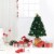 3Ft Pre-Lit PVC Christmas Tree Fiber Optical Firework Holiday Decor Perspective: back