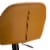 Glitzhome Set of Two Mid-Back Bar Stool with Adjustable Heigh Swivel Industrial Pub Barstools Perspective: back