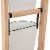 Glitzhome 3-Tier Leaning Ladder Planter Perspective: back