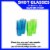 60 Shot Glasses Hard Plastic Colors 1 Oz Mini Wine Glass Party Cups Catering Bar Perspective: back