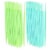 500 Ct Toothpicks Braces Brush Picks Interdental Bristles Floss Oral Care Teeth Perspective: back
