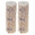 2 Rolls Large Elastic Bandages 6 Inch Clip Body Wrap Thigh Calf Sport First Aid Perspective: back