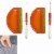 4 PC Portable Fabric Comb Knit Fixer Set Fuzz Pet Hair Lint Brush Remover Shaver Perspective: back