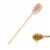 12 PC Honey Dipper Sticks Wooden Honeycomb Stirrer Jar Drizzle Honey Party Gift Perspective: back