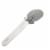 Stainless Steel Pizza Cutter Sharp Blade Wheel Heavy Duty Slicer Comfort Handle Perspective: back