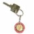 Breast Cancer Awareness Keychain Gift Holder Survivor Pink Ribbon Spinning Charm Perspective: back