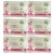 6 Pk Feminine Wipes Cleansing Cloths Women's Wet Moist Towelette Odor Control Perspective: back