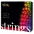Twinkly Strings App-Controlled Smart LED Christmas Lights 400 Multicolor 105-Ft Perspective: back
