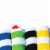 TowelSoft Microfiber Cabana Stripe Beach Towel 30 inch x 60 inch Red Perspective: back