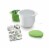 Lekue Cheese Maker Kit with Recipe Book - White Perspective: back