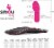 Gel Insoles for Women - Women's Size 7.5-8 US Perspective: back