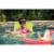 Floatation iQ Personal Floating Oasis 72 Inch Water Lake Pool Foam Float Lounger Perspective: back
