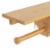Bamboo Double Dual Toilet Paper Holder with Shelf Perspective: back