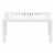 Ocean Rectangle Cofee Table White Perspective: back