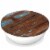 vidaXL Coffee Table Solid Reclaimed Wood White Bowl Shape Perspective: back