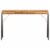 vidaXL Writing Table Solid Mango Wood 46.5 x19.7 x29.5 Perspective: back