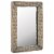 vidaXL Mirror Wicker Brown 15.7 x23.6 Perspective: back