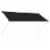 vidaXL Retractable Awning 98.4 x59.1 Anthracite Perspective: back