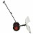 Manual Snow Shovel with Wheels Perspective: back
