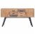 vidaXL Side Cabinet 55.1 x11.8 x29.5 Solid Teak Perspective: back