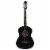vidaXL Classical Guitar for Beginner Black 4/4 39  Basswood Perspective: back