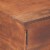 vidaXL Coffee Table Honey Brown 26.4 x26.4 x17.7 Solid Acacia Wood Perspective: back