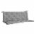 Vidaxl Cushion For Swing Chair Gray 59.1  Fabric Perspective: back