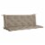 Vidaxl Cushion For Swing Chair Taupe 59.1  Fabric Perspective: back