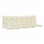 Vidaxl Cushion For Swing Chair Cream White 78.7  Fabric Perspective: back