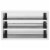 vidaXL Kitchen Wall Cabinet 47.2 x15.7 x29.5  Stainless Steel Perspective: back