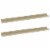 vidaXL Wall Shelves 2 pcs Sonoma Oak 31.5 x3.5 x1.2 Perspective: back