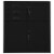 Vidaxl Office Cabinet Black 35.4 X15.7 X40.2 Steel Perspective: back
