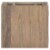 vidaXL Wall-mounted Bathroom Cabinet 17.7 x11.8 x15.7 Solid Wood Teak Perspective: back