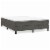 vidaXL Box Spring Bed Frame Dark Gray 53.9 x74.8  Full Velvet Perspective: back